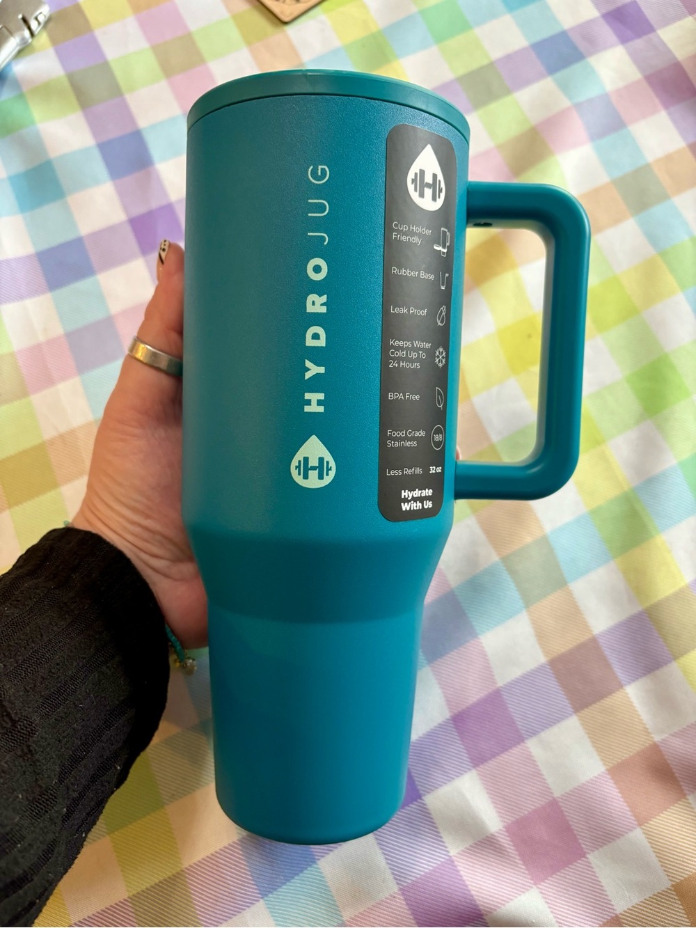 HydroJug Glacier 32oz Traveler Tumbler